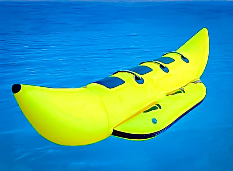 Banana hinchable · Jocsair Hinchables Barcelona