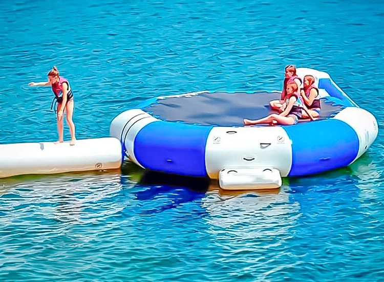 Trampolín Acuático · Jocsair Hinchables Barcelona