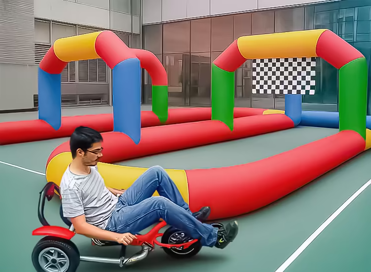 Circuit Balanze Bike Barcelona · Jocsair Hinchables