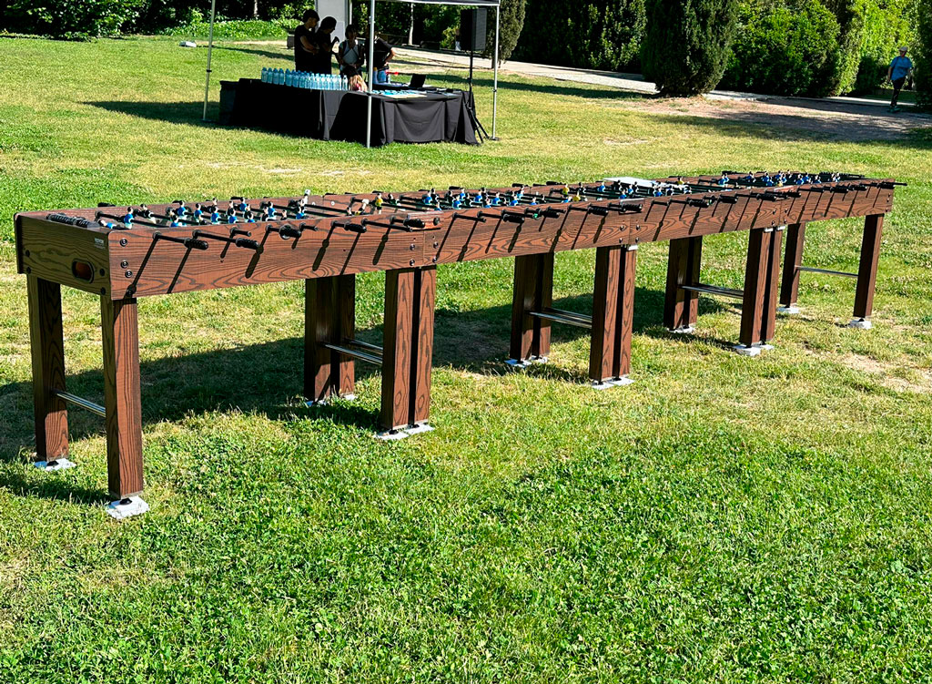 Futbolín Gigante · Jocsair Hinchables Barcelona
