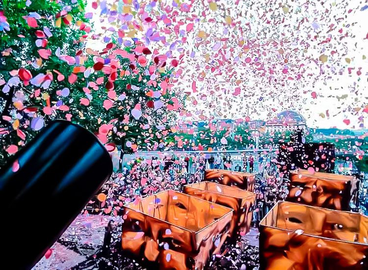 Máquina de confeti · Jocsair Hinchables Barcelona