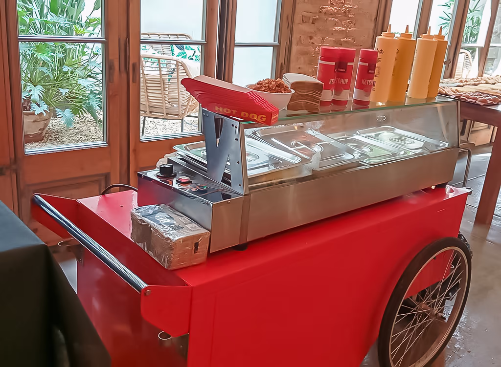 Carritos Frankfurt para eventos · Jocsair Hinchables Barcelona
